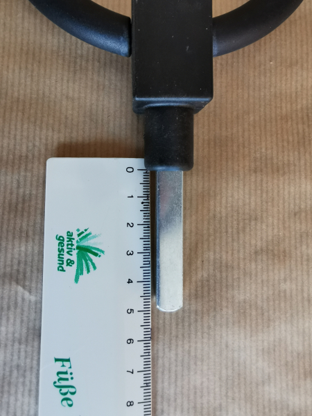 Normstahl Ringgriff schwarz Griff Nr. 49 für SWT Prominent / Variant, H700929