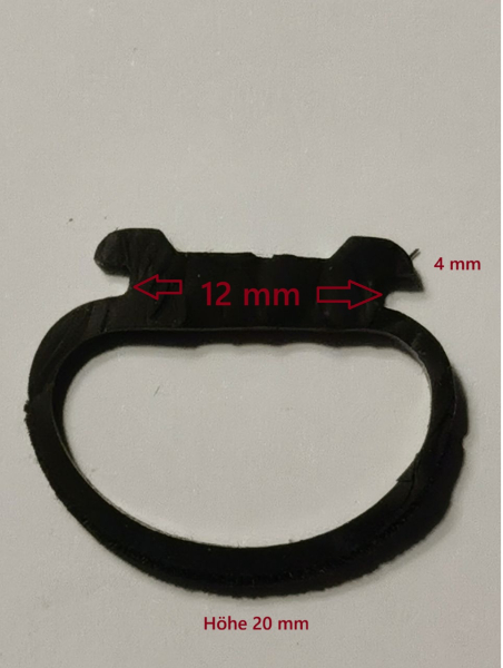 Biffar 25, 80, Haustürdichtung unten