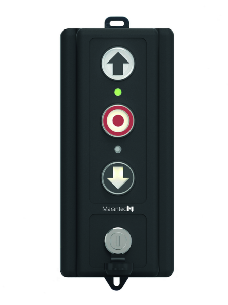 Marantec 3-fach Drucktaster, KDT 3, AUF/STOPP/ ZU, tastend, Aufputzmontage, 114403