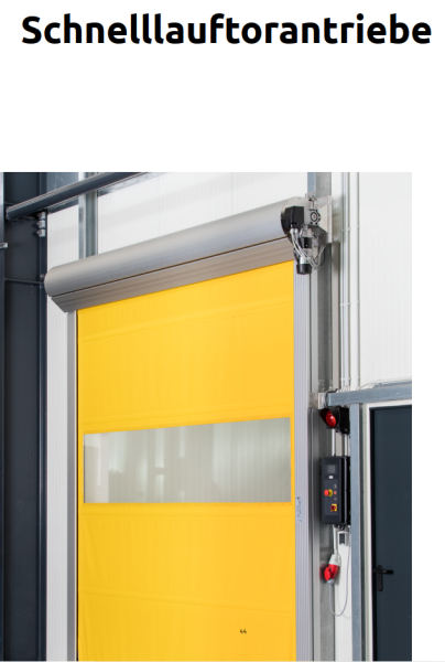 Marantec, MFZ, Schnelllauftorantriebe für Frequenzumrichterbetrieb, MTZ-FU50-33-105KU