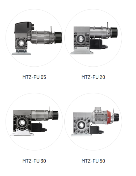 Marantec, MFZ, Schnelllauftorantriebe für Frequenzumrichterbetrieb, MTZ-FU20-9-90KU