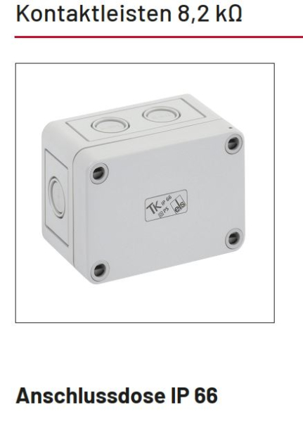 Marantec, Protect-Contact 25.30 Anschlussdose IP 66 für Kontaktleistenprofil, 165508