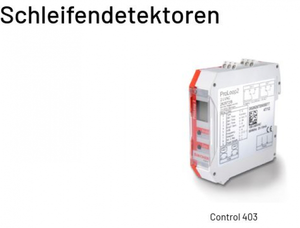 Marantec Schleifendetektor Control 403 für 2 Schleifen im Gehäuse, 104058