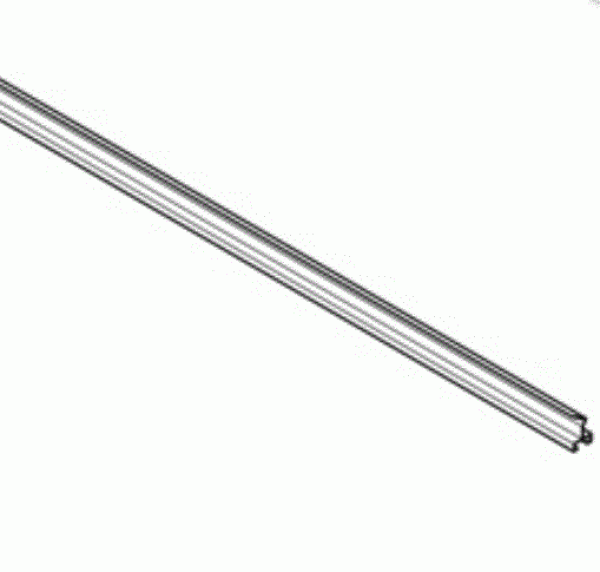 Normstahl Bodendichtungsaufnahmeprofil Länge: 5014 mm für Deckensektionaltor und Seitensektionaltor, DST 9 /SST 96, Euro ES 100 von 04,2006-11.2012, A330240-01