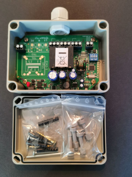 Normstahl Codetaster Glas Design 3 Befehle mit Touchcode, 400913500000