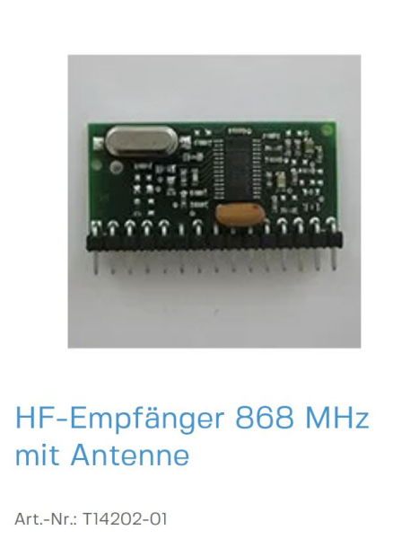 Bamberg RF433R Funk-Empfänger – 433 MHz, SYN531R, Bis Zu 10 M Reichweite, Für Haus- Und Industrieautomation