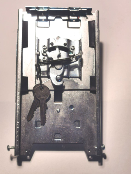 Normstahl Schloss innen mit Zylinder für g60/Superior, K085349