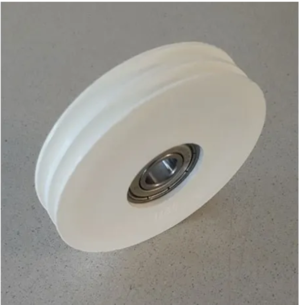 Normstahl Seilrolle DUO 2-rillig 65 mm, neue Generation, H330930-01