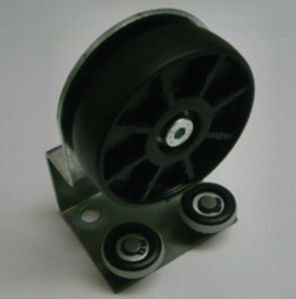 Normstahl Tragrolle mit Halterung, für Seitensektionaltor SSD kleiner 07.1997, V100150