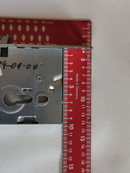 Normstahl Türschloß für Stahltüren, N001024-01-00