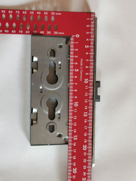 Normstahl Türschloß für Stahltüren, N001024-01-00