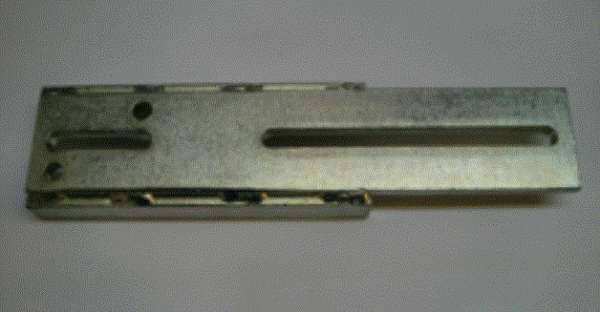 Normstahl Verlängerung Sturzplatte U100770, für Seitensektionaltor SSD kleiner 07.1997, U100770