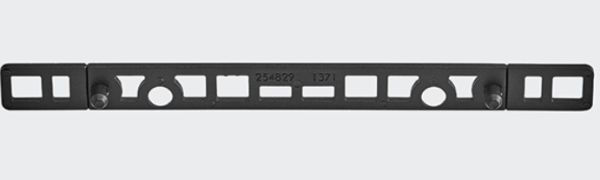 Schüco Adapterplatte für Kippauflaufbock Universal, 98050101, schwarz, Schüco VarioTec