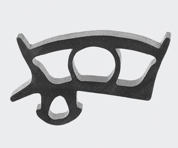 Schüco Flügeldichtung ThermoSlide Schwarz Profilsystem Schüco Corona ThermoSlide SI 82, 98050734