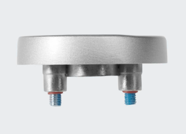 Schüco RC Befestigungsrosette, Silber, Links, 247661