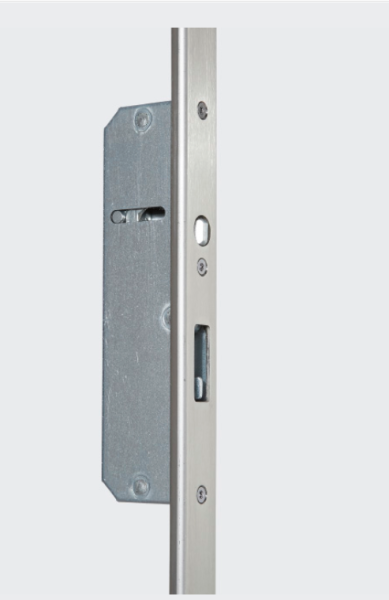 Schüco, Schwenkriegel-Bolzenschloss, Mehrfachverriegelung, Softlockfalle, 241735, Dornmaß 39,0 mm