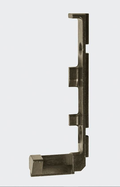 Schüco Ersatzteil Kipp-Auflaufbock RS  Riegelstange -Basic- mit Steckgriff 1994-1998, 25161200