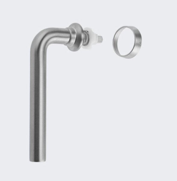 Schüco Fenstergriff 23 Edelstahl L-Form, 234027