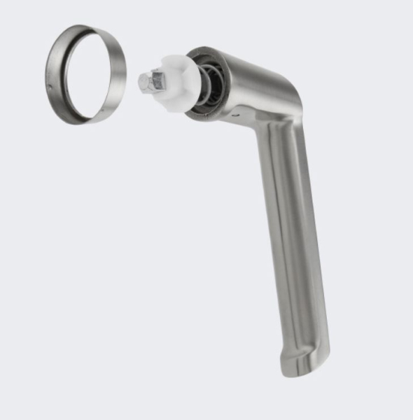 Schüco Fenstergriffe 23 Edelstahl für Aluminiumfenster, 234615