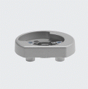 Schüco SmartActive Befestigungsrosette links Silber, 266099