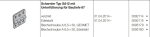 Hörmann Beschlagteile für Torglieder Scharnier Typ SA12 Edelstahl mit Unterfütterung für Bautiefe 67 für die Industrie-Baureihe 50, 3092115