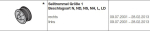 Hörmann Seiltrommel Größe 1 Beschlagsart N, ND, NS, NH, L, LD rechts für die Industrietore der Baureihe 30, 40, 50, 60, 3072582