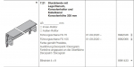 Hörmann Sturzblende mit Lagerflansch, Konsolenhöhe 335 mm Garagen-Rolltor RollMatic T, 8992046