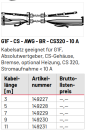 Marantec Kabelsätze G1F (flach), G1F - CS - AWG - BR - CS320 - 10 A - 7.0, 149229