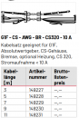 Marantec Kabelsätze G1F (flach), G1F - CS - AWG - CS320 - 10 A, 5.0, 145661