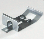 Normstahl Halterung, 3022D, für Deckenlaufschienen verzinkt für Deckensektionaltor Smart 42 Secura