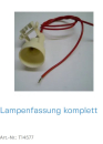 Normstahl Lampenfassung komplett für Ultra Excellent Quick