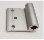 Normstahl Scharnierteil für Garagentüren Alu-Tür silber