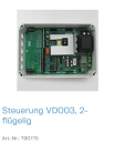 Normstahl Steuerung VD003, 2-flügelig für Drehtorantrieb ab 1995, T90775