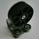 Normstahl Tragrolle mit Halterung, V100150, für SSD Seitensektionaltor