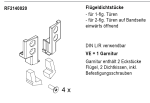 rp fineline 70D, Flügeldichtstücke f70 einwärts, Artikel Nummer, RF2140020, 30058527