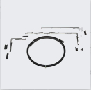 Schüco Scheren-Reparaturset 400 und 700 rechts Schüco Riegelstangenbeschlag / Fensterprofilsystem Schnicks, 25496400